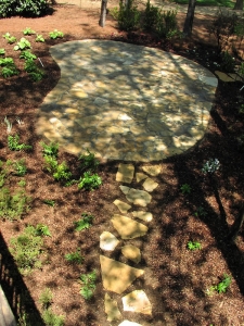 Atlanta stone patio design and installation