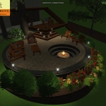 patio 3d landscape design