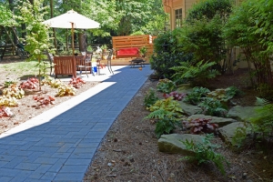 Atlanta paver walkway design and installation