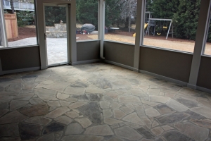 Atlanta stone patio design and installation