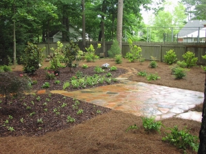 Atlanta stone patio design and installation