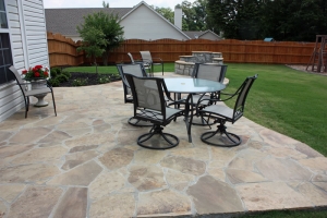 Atlanta stone patio design and installation