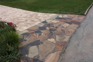 Atlanta stone patio design and installation