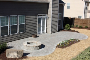 Atlanta paver patio design and installation